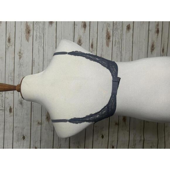 Victoria's Secret Very Sexy silver padded demi bra Size 34C - Picture 6 of 8